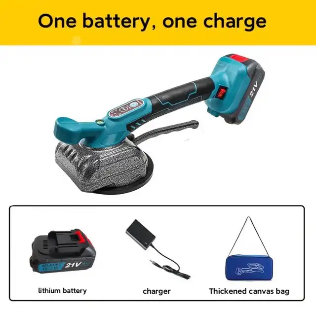Cordless Tile Vibrator Leveling Machine, 6-Speed, for Makita 18V ...