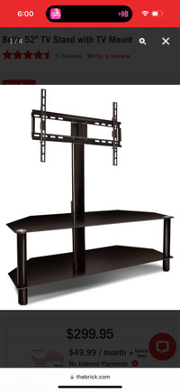 Bello TV Stand with TV Mount