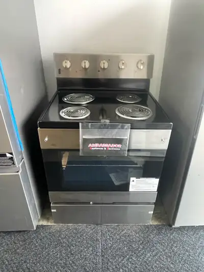 NEW 30” Element Electric Range Stove (Stainless Steel) 5.0 Cu.Ft, View more