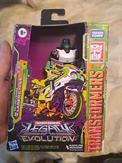 Transformers Legacy Evolution G2 Universe Laser Cycle Deluxe, View more