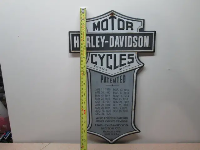 Harley Davidson Motor Cycle Plaques. ( REPRODUCTIONs ) in Motorcycle Parts & Accessories in Hamilton - Image 6
