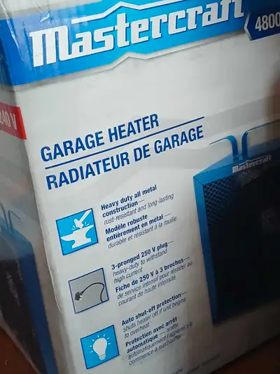 Mastercraft Garage Heater, Sale/Trade, View more