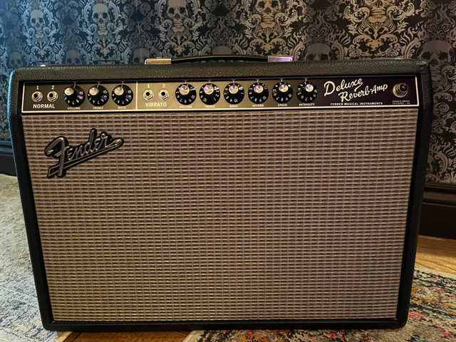  Fender ’65 deluxe reverb re-issue  in Amps & Pedals in Mississauga / Peel Region