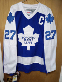 1979 Darryl Sittler Toronto Maple Leafs NHL ccm jersey xl nwt