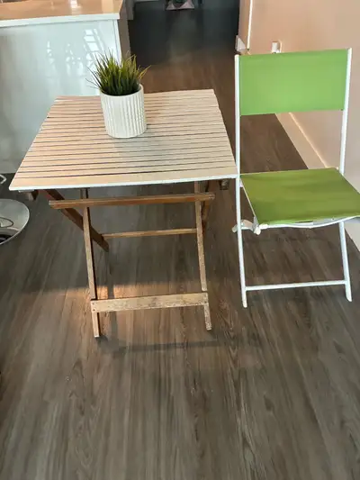  chair and table , View more