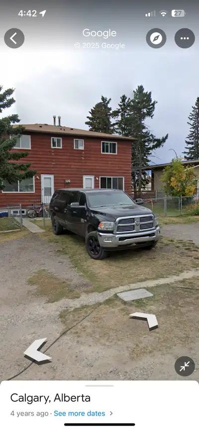 Parking spot available June 1 outside. 5 minute walk to foothill medical centre and 10 minute walk t...