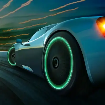 Give your car a super cool, custom look, especially at night! These fluorescent tire valve caps crea...