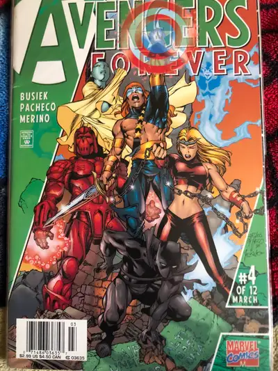 Marvel Comic Books AVENGERS FOREVER #4 (1998/99) in VERY GOOD CONDITION. BAGGED and BOARDED. Writer:...