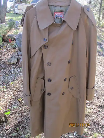Vintage men's trench coat, View more