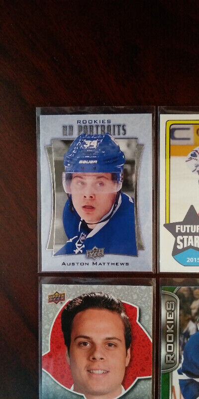 Auston Matthews rookie cards all in mint condition in Arts & Collectibles in City of Toronto - Image 2