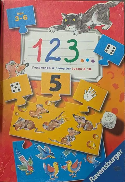 2 set of French Puzzles for kids, View more