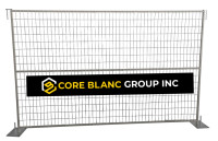 Temporary Fence for Sale (New) from Core Blanc Group