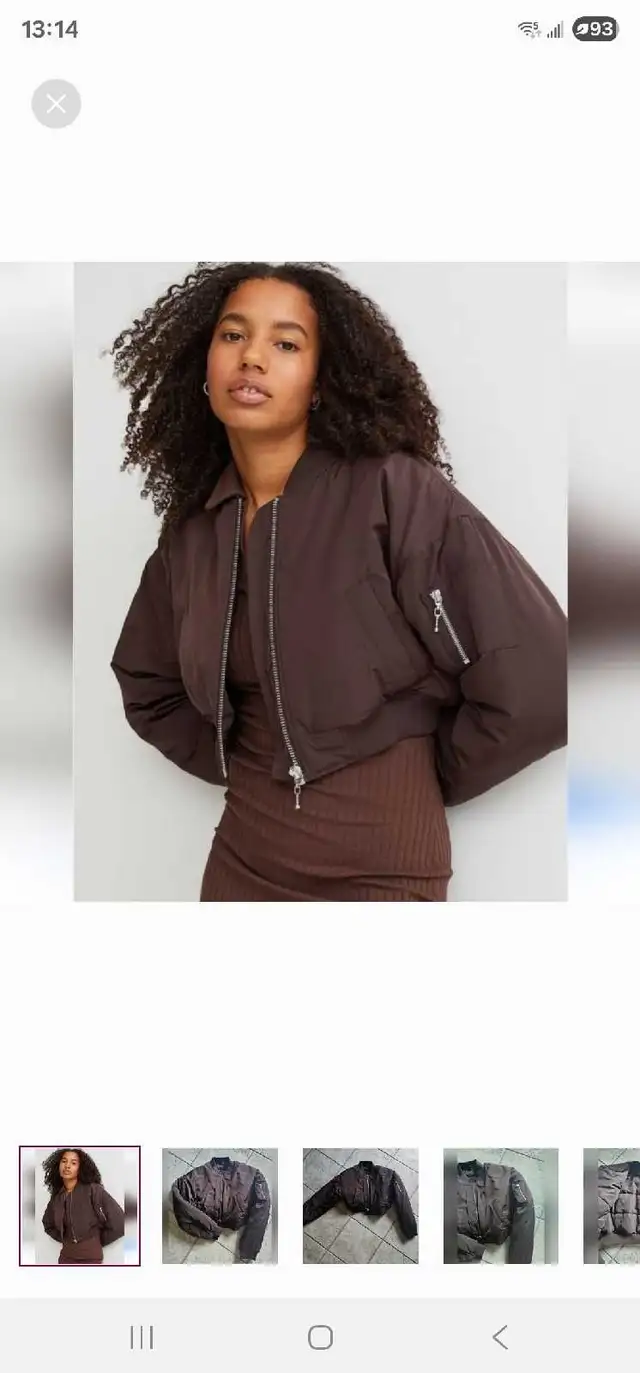 h&m bomber jacket in Women's - Tops & Outerwear in Laval / North Shore - Image 2