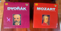 Classical CDs MOZART & DVORAK, MASTERWORKS box sets 40 CDs set