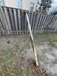 3 fence posts for sale