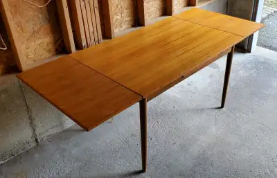 Mid Century Danish Teak Dining Table by Farstrup, View more