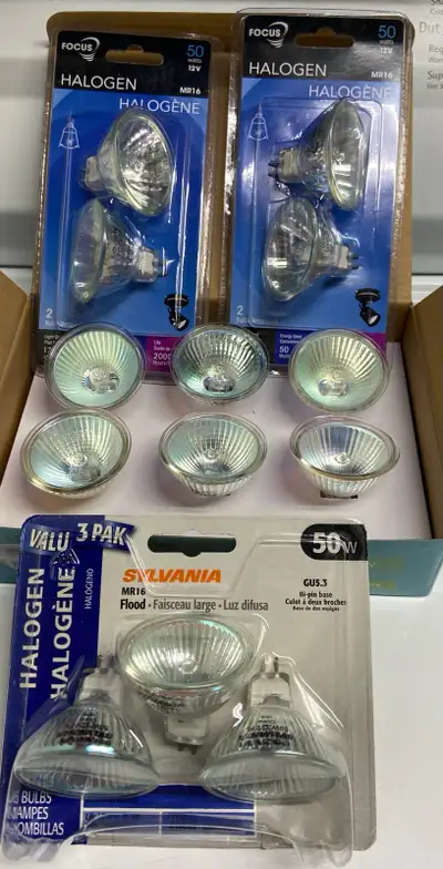 Halogen Bulbs (MR16  / GU5.3 pin base), View more