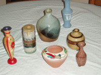 VASES - VARIOUS SMALL SIZES