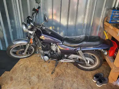 1982 Honda Nighthawk. 650 cc. Needs some work as it hasn't run in 5 years. Needs some new wiring, ba...