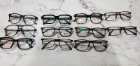 New Assorted Italian Eye Glasses;  Burbary, CK, Jaguar, Danmac
