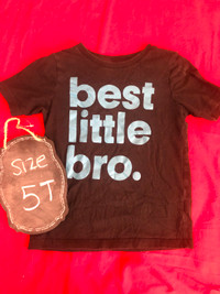 Best little Bro t-shirt - 5T