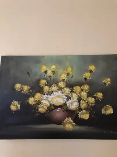 Large elegant original oil painting, View more