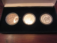 1995 Windsor Ont. Riverboat Casino Coin Set in Dispaly Case