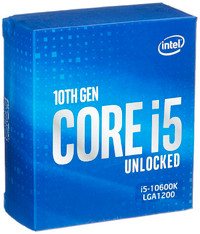 Intel i5 10600k CPU LGA 1200 BNIB