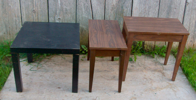 Oak Simulated   "END TABLES" in Other Tables in Ottawa