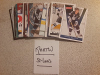 CARTES DE HOCKEY DE MARTIN ST-LOUIS TAMPA-BAY LIGHTNING