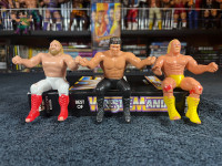 3 WWF / WWE LJN Thumb Wrestlers
