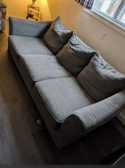 Grey couch, View more