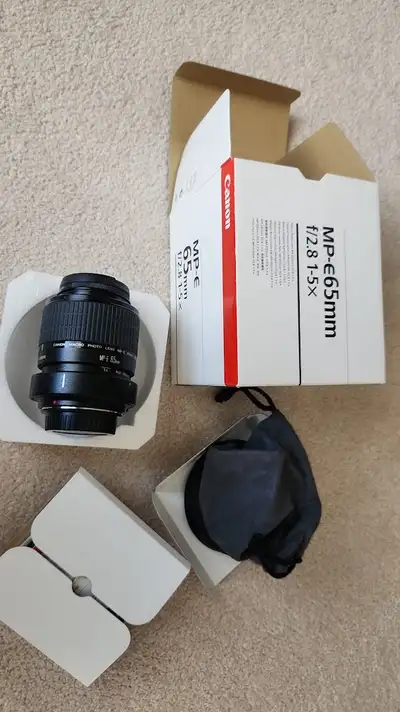 New Canon 65mm f2.8 Macro lens, View more