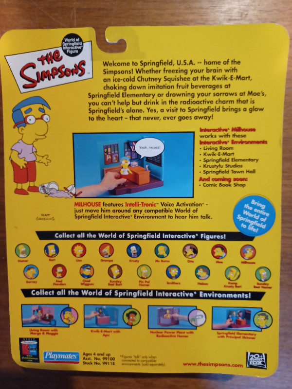 Milhouse Van Houten World of Springfield Simpsons Figure MOC in Toys & Games in Oakville / Halton Region - Image 3