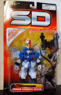 Gundam Sandrock Custom Mobile Suit Figure (jamais ouvert)