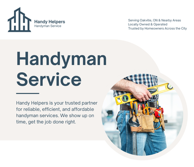 ️ Oakville Handyman — Free On-Site Visit | 9 AM – 9 PM, View more