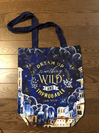 Owlcrate Strange the Dreamer tote bag