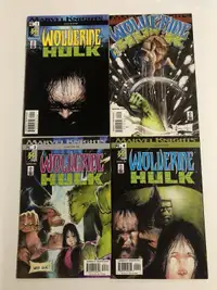 Wolverine/Hulk comic set