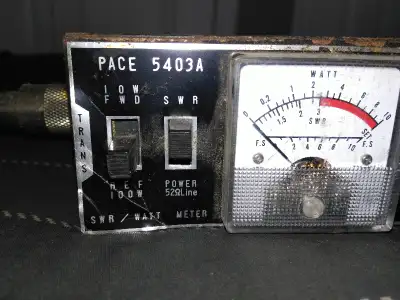 Vintage Model: SWR Bridge Power meter & Field Strength Indicator P-5403A - Pace Communications; Harb...