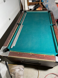 4x8 coin pool table