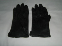 LADIES LEATHER  GLOVES  - TWO  PAIRS
