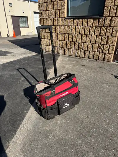 Husky 18-inch Rolling Tool Storage Tote, View more