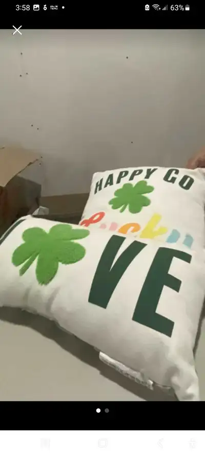 St. Patrick's Day Pillows, View more
