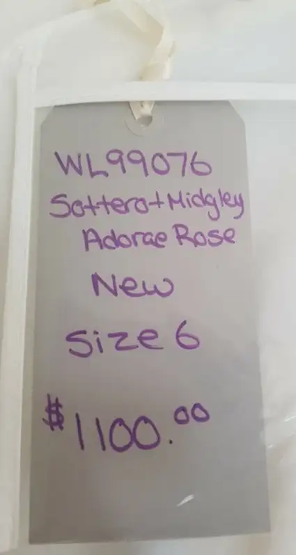 WEDDING DRESS (Size 6) --- Sottera + Midgley (ADORAE ROSE) in Wedding in Mississauga / Peel Region - Image 8