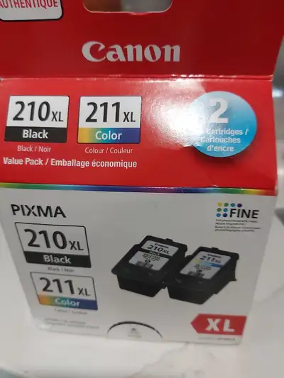 CANON INK CARTRIDGE - 210XL and 211XL, View more