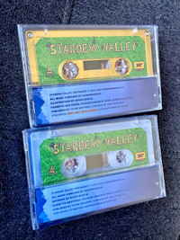Stardew valley original soundtrack cassette tape