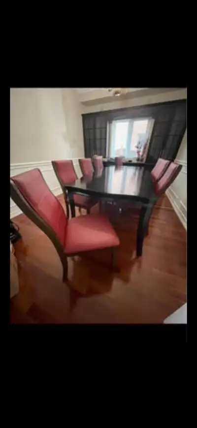 Dining Table with 8 Chairs, View more