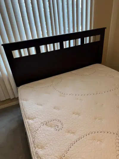 queen size bed for sale 250 call 587-920-7388, View more