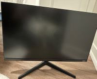 27 inch flat Samsung borderless monitor 
