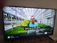 SHARP 4K 60 INCH SMART ROKU TV FOR SALE!!